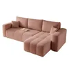 Idohome-Moderne Ecksofa mit Schlaffunktion und L-förmigen Produktbild-Vorschau 8