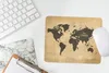 MuchoWow® Mauspad Mousepad Weltkarte - Vintage - Braun Produktbild-Vorschau 5