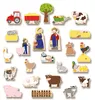 yoamo Bauernhof Adventskalender für Kinder mit 24 Produktbild-Vorschau 2