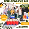 KESSER® Bier Pong Tisch Set mit Kartenspiel Trinkspiel Produktbild-Vorschau 6
