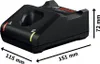 Bosch Starter Set Standard 2x ProCORE18V 4.0Ah + GAL 18V-40 Produktbild-Vorschau 8