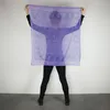 Baumwolltuch - Elefant - lila blau - quadratisches Tuch Produktbild-Vorschau 9