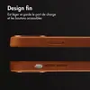 Accezz Vintage kožený kryt Magsafe pre iPhone 13 Pro – Náhľad obrázku produktu 10