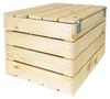 Holztruhe Natur mit Deckel  48 x 36 x 27cm Produktbild-Vorschau 10