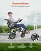 VEVOR Rollstuhl Elektrisch Faltbar, 19 km Reichweite, Produktbild-Vorschau 5