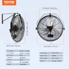 Product dimensions and specifications for a VEVOR wall fan. Anteprima dell’immagine prodotto