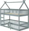 okwish Lit superposé 90x200 cm avec escalier, lit mezzanine Voir les images du produit 7