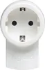 Legrand Stecker mit integrierter Steckdose, 050462 weiss Voir les images du produit 1