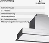 Klarstein Dunstabzugshaube, Abluft-Dunstabzugshaube mit Produktbild-Vorschau 7