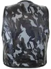 Herren Camouflage Lederkutte Kutte Lederweste Camo Muster Produktbild-Vorschau 3