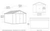Keter Summit Gartenhaus 10×15 – Stahlverstärkt – DecoCoat Produktbild-Vorschau 6