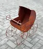 Retro Kinderwagen zum Bepflanzen 58x60x33cm Edelrost Produktbild-Vorschau 4