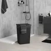 Tatay Bohol 60l Wäschekorb Schwarz  Schwarz One Size Produktbild-Vorschau 3