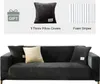 Sametový potah na pohovku 4 Seater- Soft Stretch Couch Náhled obrázku produktu 1