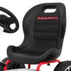 ABARTH Pedal-Gokart für Kinder Weiß + EVA-Räder + Produktbild-Vorschau 11