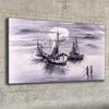 Coloray Bild aus Leinwand 100x50 Leinwand Dekoration - Mond Produktbild-Vorschau 2