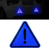 Reflektierende Auto Aufkleber, Farbe:Blau Produktbild-Vorschau 1