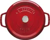Staub Gusseisen Kasserolle, Kirschrot, 26 cm rund, mit Produktbild-Vorschau 6