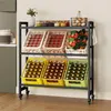 BALCONERA 6-Kisten-Metall-Getränkekistenregal (mit Ablage) Produktbild-Vorschau 1