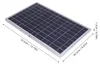 Solarpanel Controller Kit 100W Aluminiumrahmen Solarpanel Produktbild-Vorschau 9