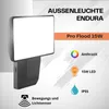 LEDVANCE LED-Strahler mit Sensor 4000K, grau Produktbild-Vorschau 1