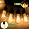 LUMILED Łańcuch świetlny solarny na zewnątrz, 15 m, 15 diod Podgląd zdjęcia produktu 9