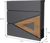 ML-Design Briefkasten mit Zeitungsfach, 37x36,5x11 cm, Produktbild-Vorschau 6