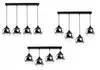 Three different pendant light fixtures are displayed against a white background. Produktbild-Vorschau