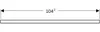 Geberit 505304007 ONE WT-Platte, Ausschnitt li, für AWT Produktbild-Vorschau 4