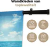 MuchoWow® Wandteppich Wandbehang Meer - Himmel - Sonne Produktbild-Vorschau 3