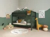 FURNLUX Etagenbett Viggo Grün 90x200cm / Hauptfarbe: Grün / Produktbild-Vorschau 4