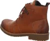 A side view of a brown leather boot. Produktbild-Vorschau