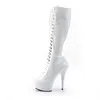 DELIGHT-2023 Damen Boots von Pleaser, Weiß  , EU 40, US 10 Produktbild-Vorschau 3