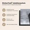 KitchenYeah© Herdabdeckplatte Pferd - Schwarz - Smoke , Produktbild-Vorschau 6