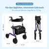 Safe Age® Rollator: Leicht und faltbar – mit Sitzfunktion – Produktbild-Vorschau 6