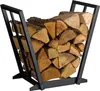 Regał na drewno kominkowe Relaxdays, metalowy, wymiary: Podgląd zdjęcia produktu 1