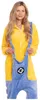 Nikcorp Jumpsuit Pyjama Damen Kinder Onesie Figur Gelb S Produktbild-Vorschau 4