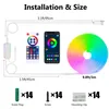 Neonový LED pásek RGBIC stmívatelný silikonový 3M, LED Náhled obrázku produktu 13
