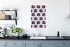 MuchoWow® Poster Blumen - Lila - Muster 60x90 cm - Produktbild-Vorschau 3