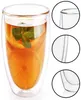 4x Latte Macchiato Gläser doppelwandig 450ml Cappuccino Produktbild-Vorschau 3