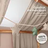 Handgemachte Wimpelkette aus Musselin Kinderzimmer Gold Produktbild-Vorschau 3