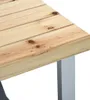 vidaXL Skládací kempingový stůl se 4 sedadly Ocel Hliník Náhled obrázku produktu 6