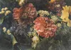 Vlies Fototapete - Retro Flowers - First Variant 100x70 cm Produktbild-Vorschau 5