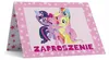 Invitation anniversaire - KUCYKI PONY NA PRZYJĘCIE WIELE Voir les images du produit 2