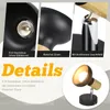 ZMH lampa sufitowa czarna reflektor sufitowy vintage - Podgląd zdjęcia produktu 6