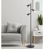 Stehleuchte, Metall, rauchfarben, 3 Flammig, E14, H 161 cm Produktbild-Vorschau 5