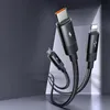 Mcdodo 3In1 Usb Cable Fast Charging Usb-C Lightning Micro Voir les images du produit 2