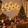 LED-Rentier-Wanddekoration, festliche Weihnachtsbeleuchtung Produktbild-Vorschau 1