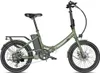 A studio shot of a green electric bicycle against a white background. Náhľad obrázku produktu