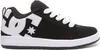 A side view of a black DC Shoes Court Graffik sneaker with white laces and a white DC logo on the side. Anteprima dell’immagine prodotto